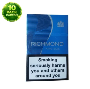 RichMond Blue 20s Cigarettes - 1 Carton (10 Packs) RichMond Blue 20s Cigarettes - 1 Carton (10 Packs)